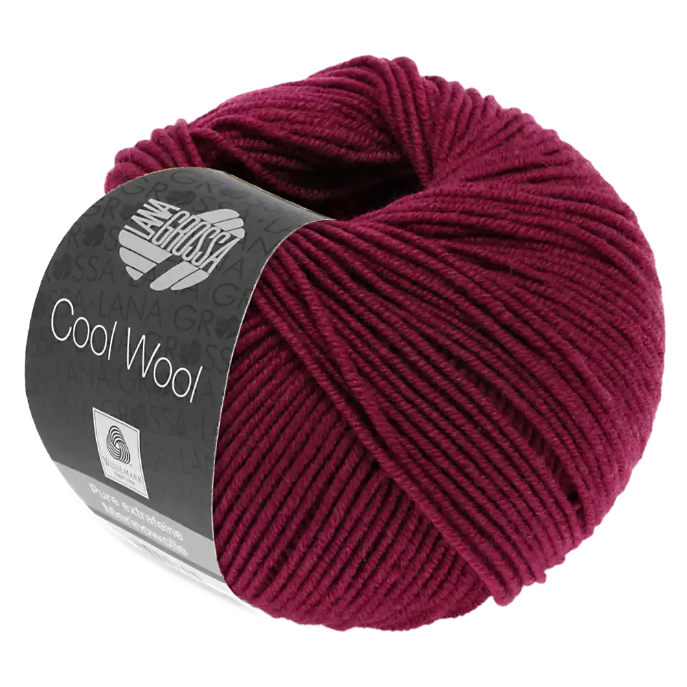 #Farbe_Lana Grossa Cool Wool | 2012 Bordeaux
