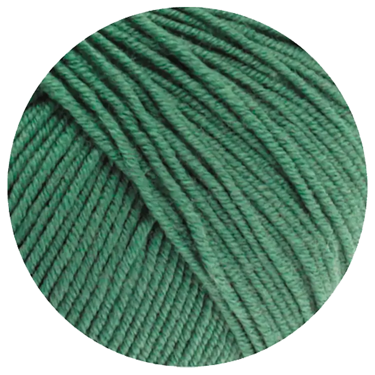 #Farbe_Lana Grossa Cool Wool | 2021 Dunkles Graugrün