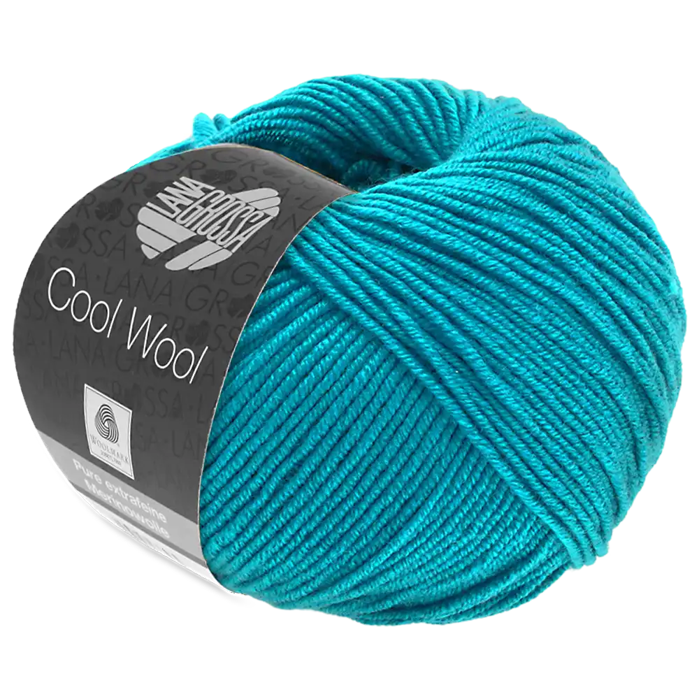 #Farbe_Lana Grossa Cool Wool | 2036 Azurblau