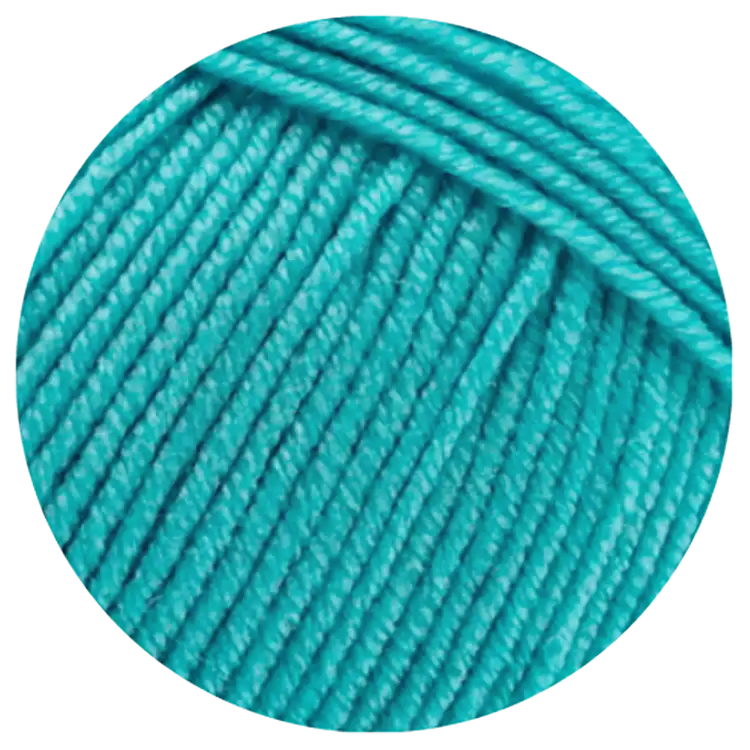 #Farbe_Lana Grossa Cool Wool | 2048 Mintblau