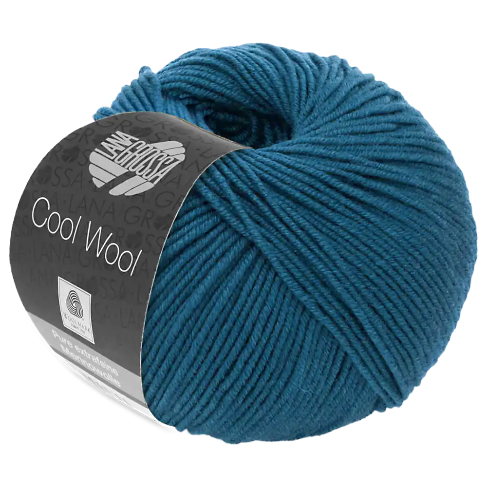 #Farbe_Lana Grossa Cool Wool | 2049 Blaupetrol