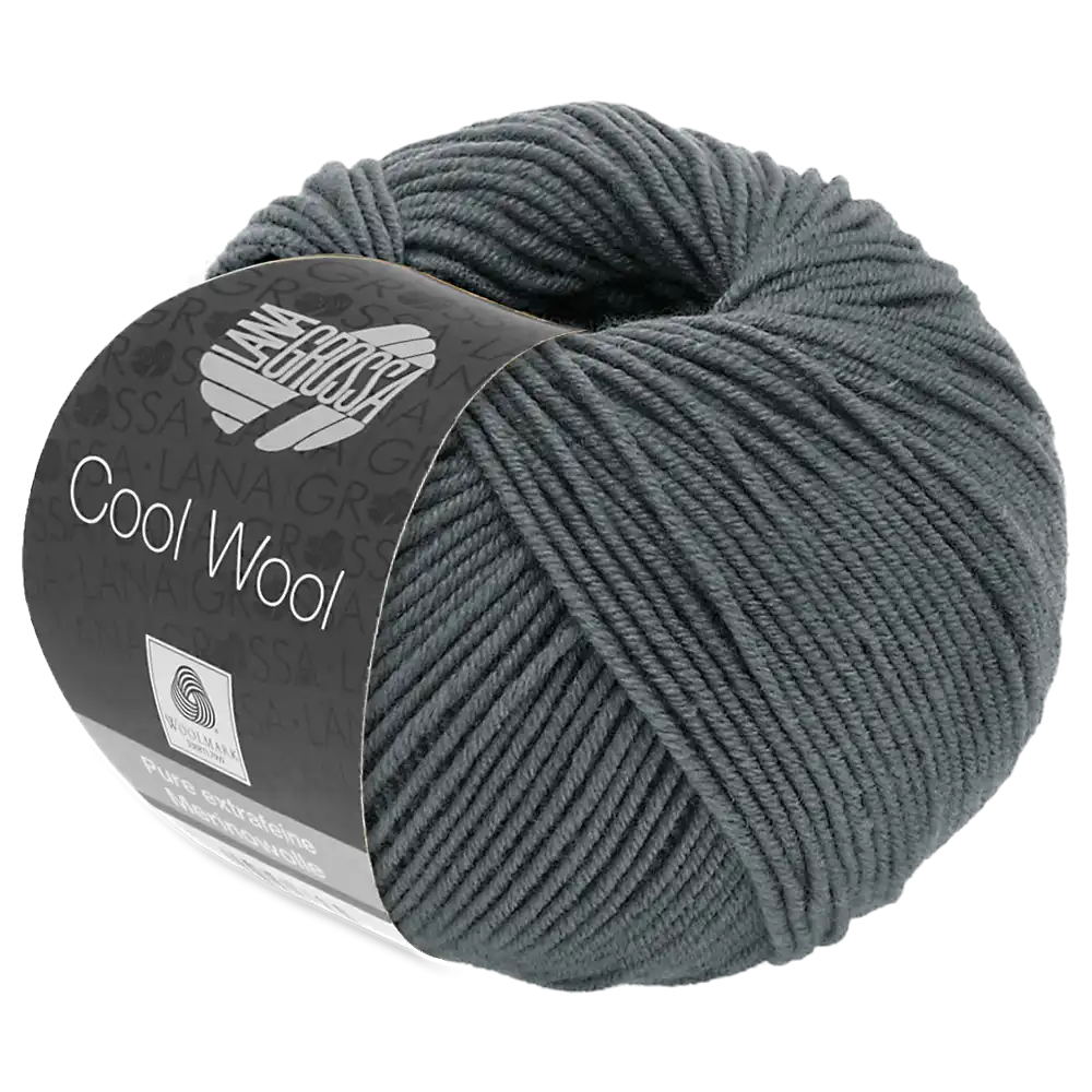 #Farbe_Lana Grossa Cool Wool | 2064 Grau