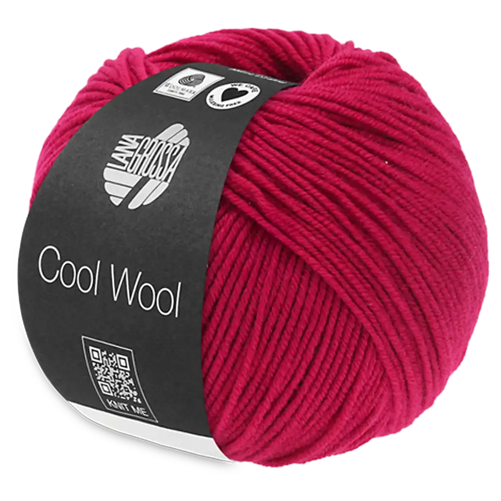 #Farbe_Lana Grossa Cool Wool | 2067 Purpurrot