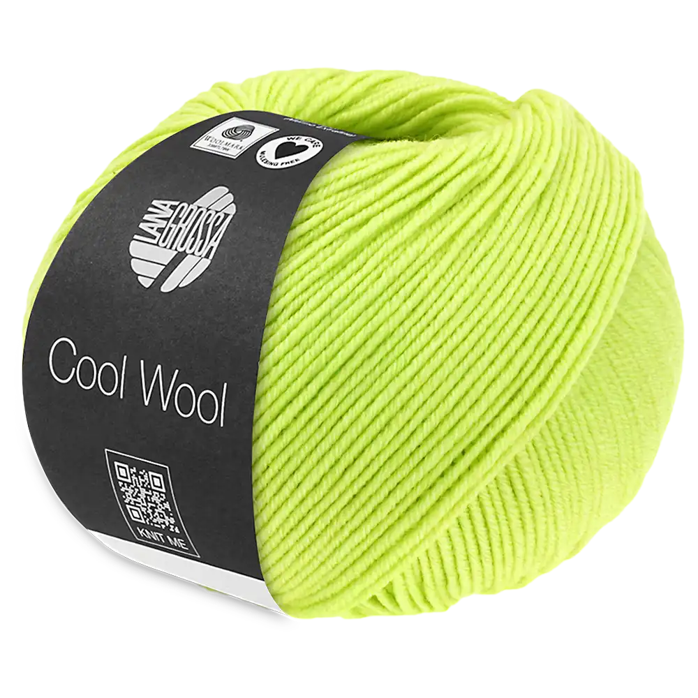 #Farbe_Lana Grossa Cool Wool | 2089 Gelbgrün