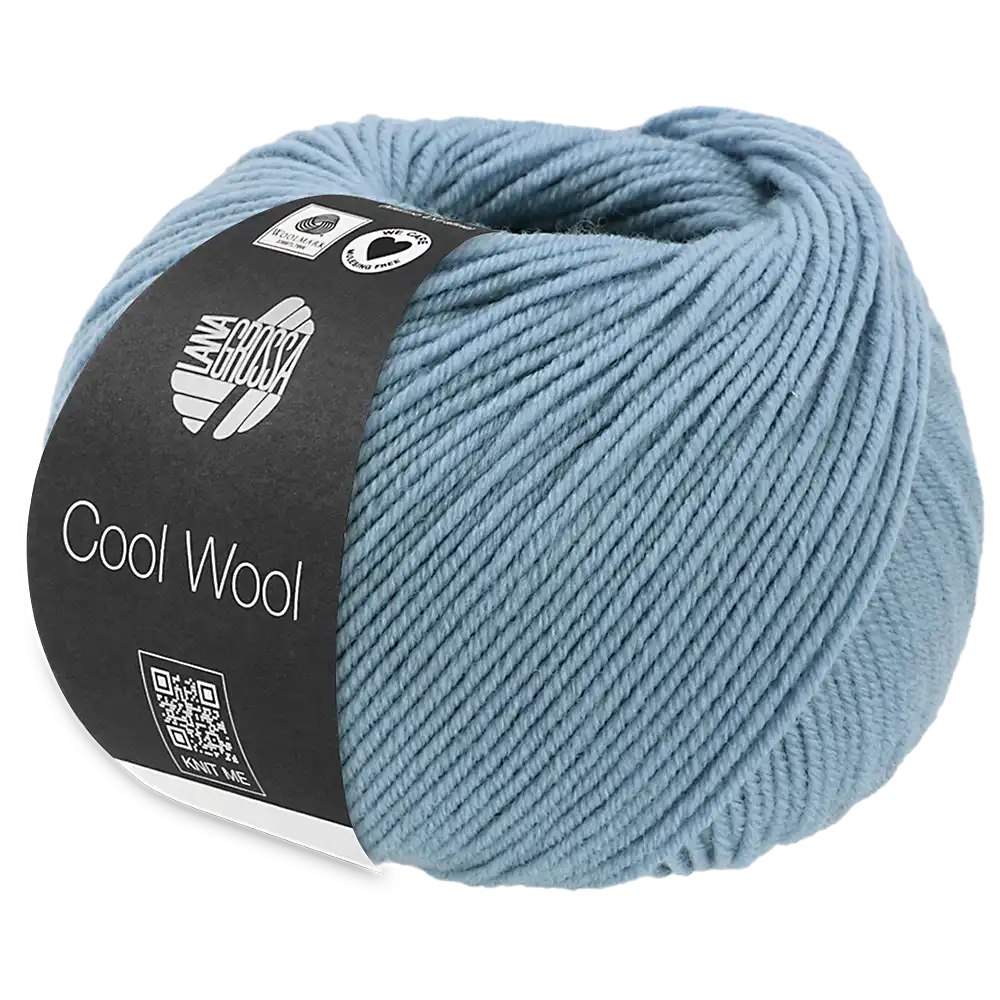 #Farbe_Lana Grossa Cool Wool | 2102 Graublau