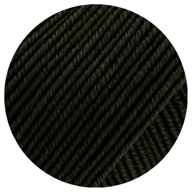 #Farbe_Lana Grossa Cool Wool | 2104 Schwarzgrün