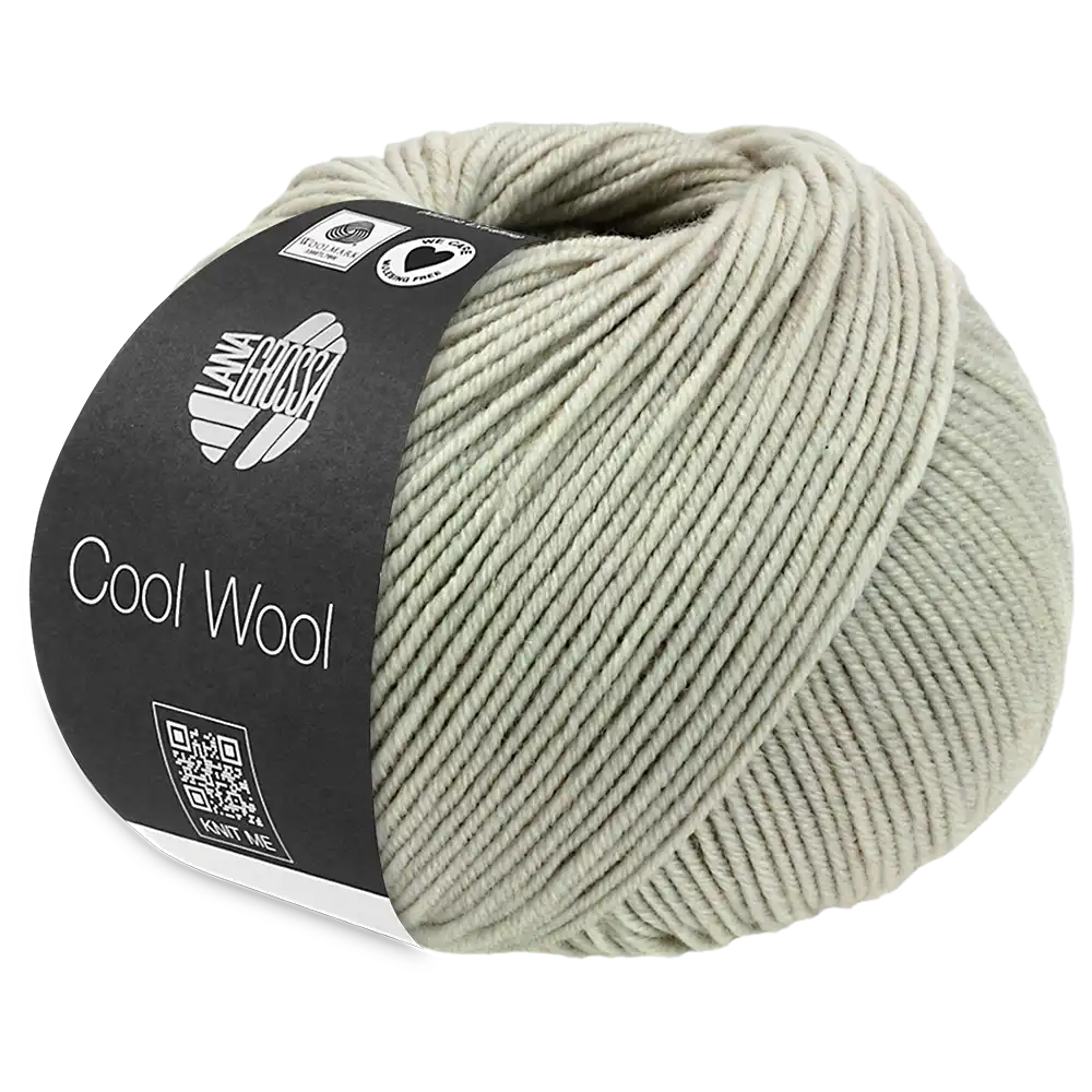 #Farbe_Lana Grossa Cool Wool | 2106 Graubeige