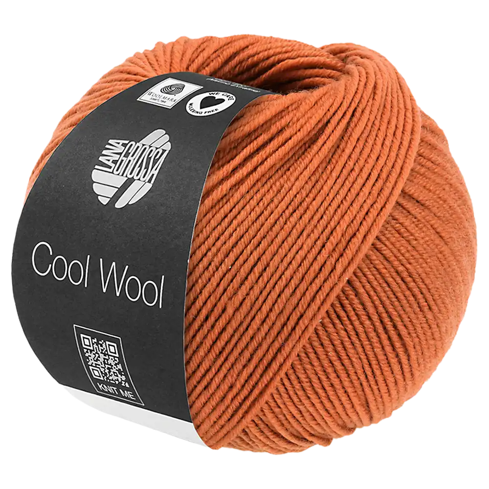 #Farbe_Lana Grossa Cool Wool | 2116 Orangebraun