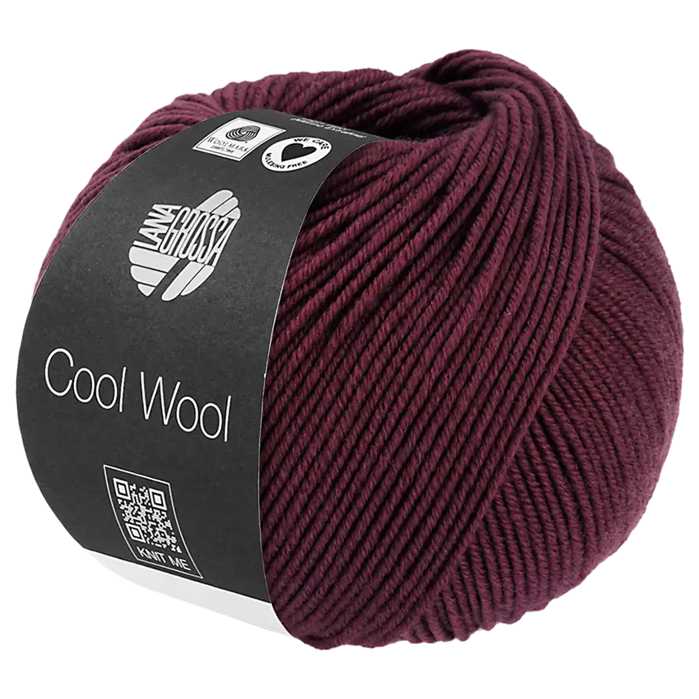 #Farbe_Lana Grossa Cool Wool | 2118 Burgund