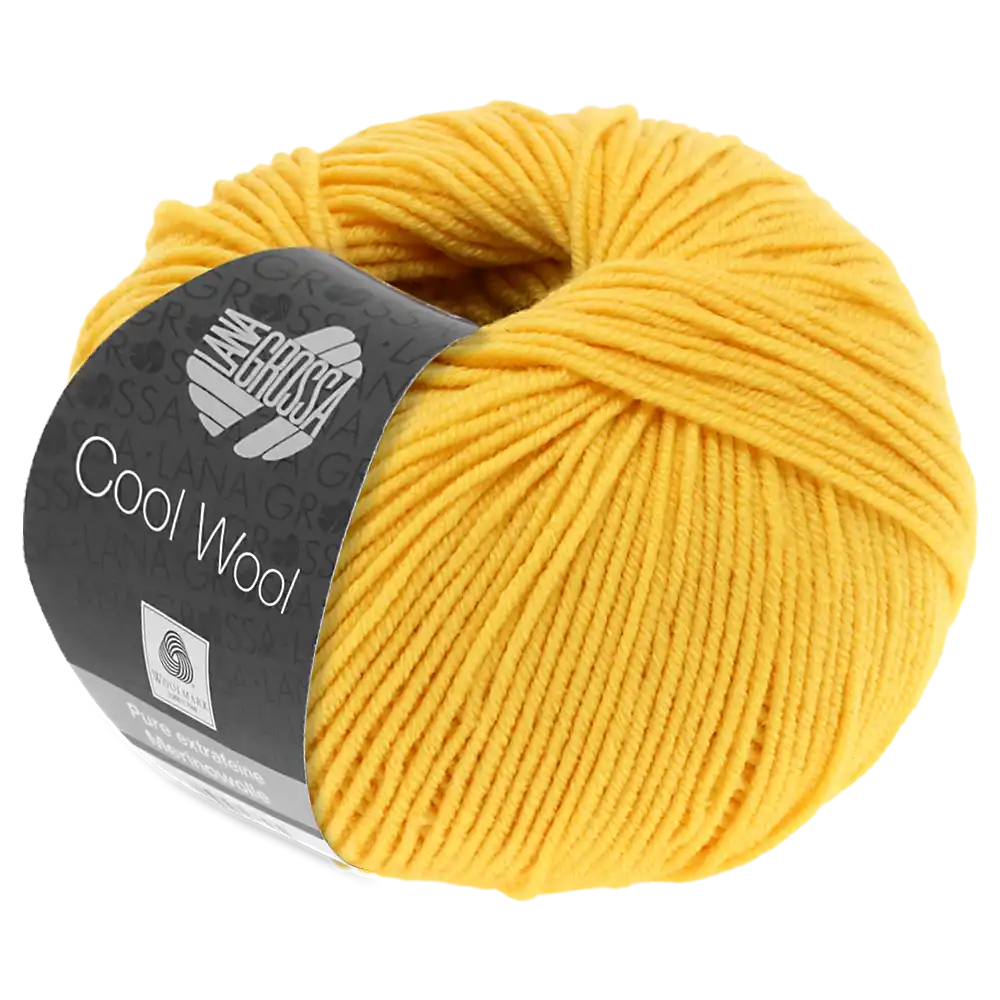 #Farbe_Lana Grossa Cool Wool | 419 Gelb