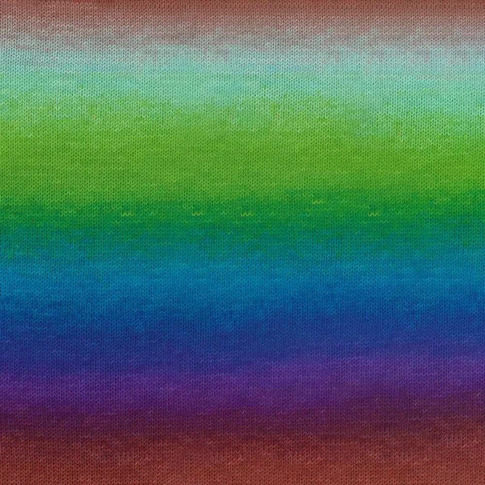 #Farbe_Lana Grossa Cool Wool Big Color | 4032 Terrakotta/Braun/Violett/Blau/Türkis/Grün/Limette/Pastellgrün