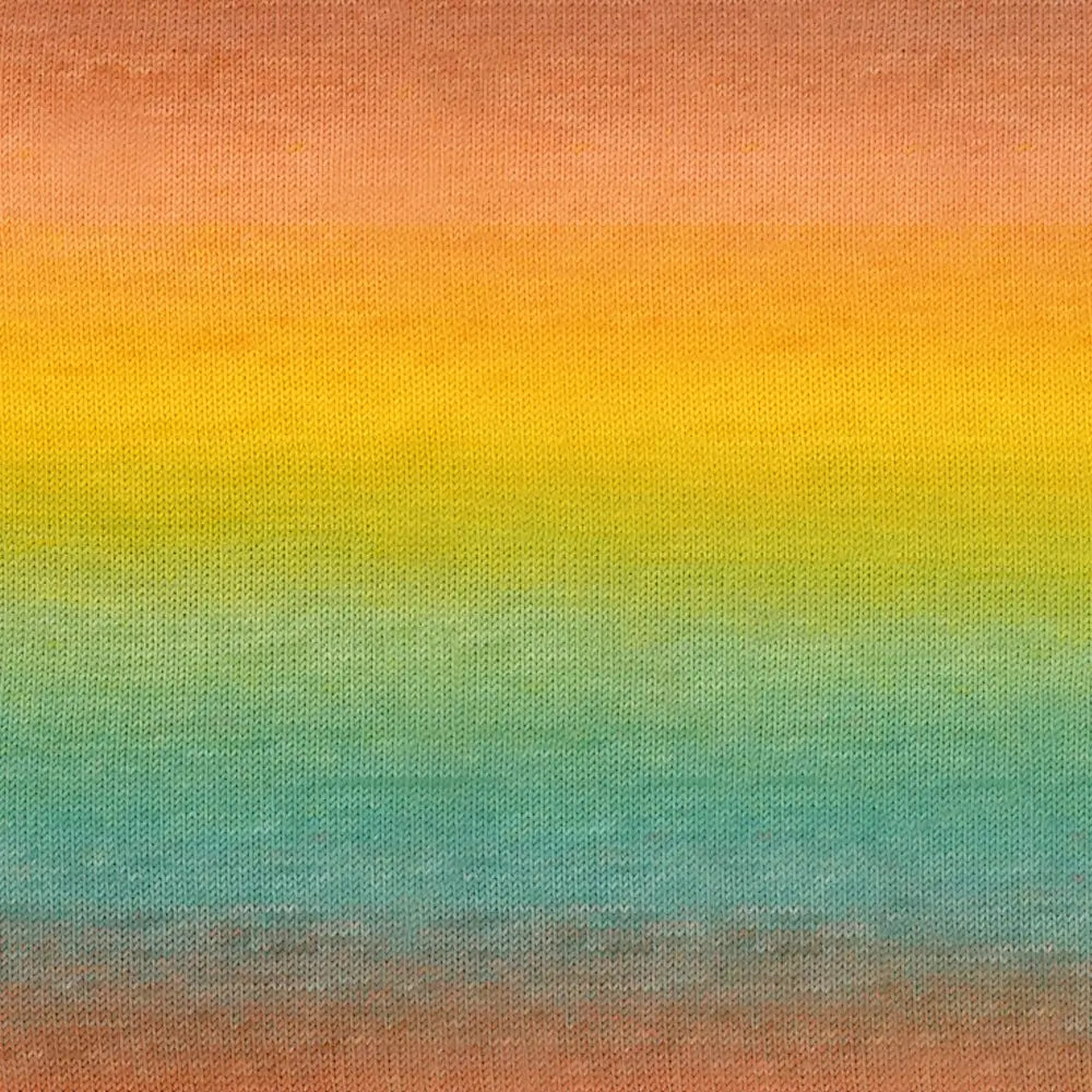 #Farbe_Lana Grossa Cool Wool Big Color | 4040 Limette/Senf/Beige/Karamell/Grünbraun/Hellpetrol/Farngrün