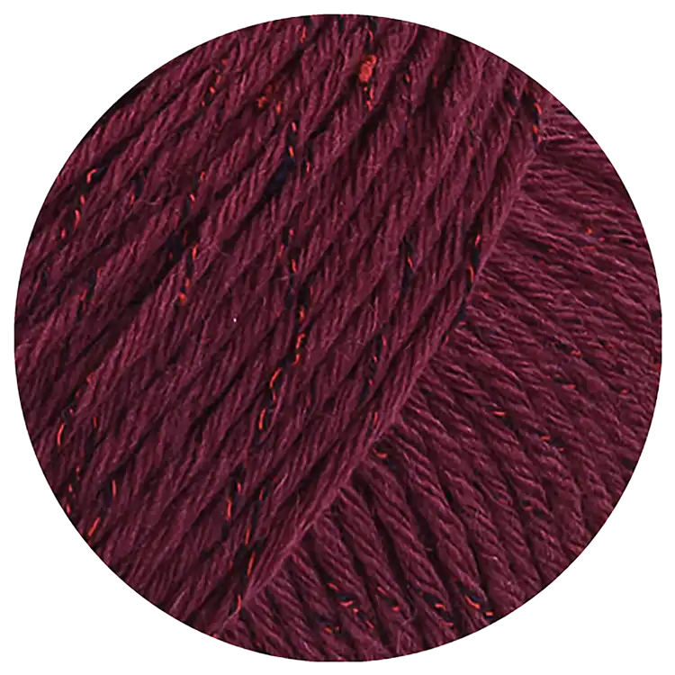 #Farbe_Lana Grossa Cool Wool Big Dots | 104 Burgund