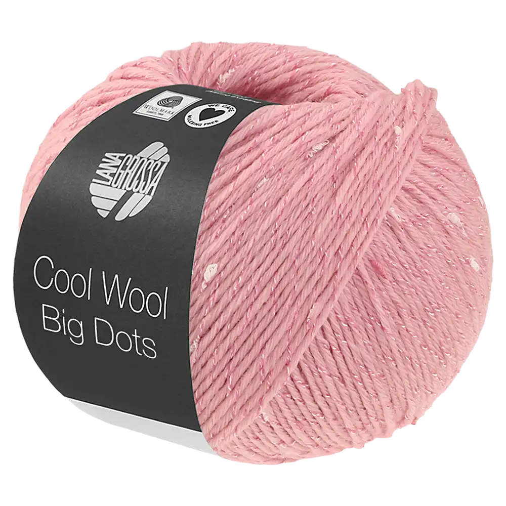 #Farbe_Lana Grossa Cool Wool Big Dots | 106 Rosa