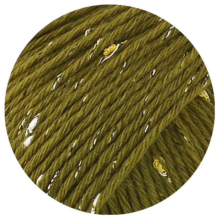 #Farbe_Lana Grossa Cool Wool Big Dots | 107 Olivgrün