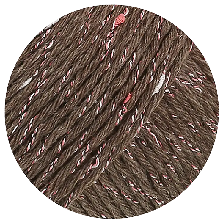 #Farbe_Lana Grossa Cool Wool Big Dots | 111 Graubraun