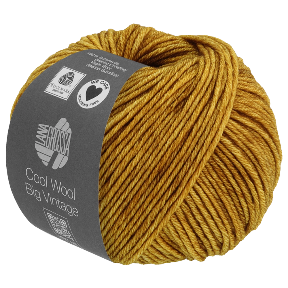 #Farbe_Lana Grossa Cool Wool Big Vintage | 7162 Senf