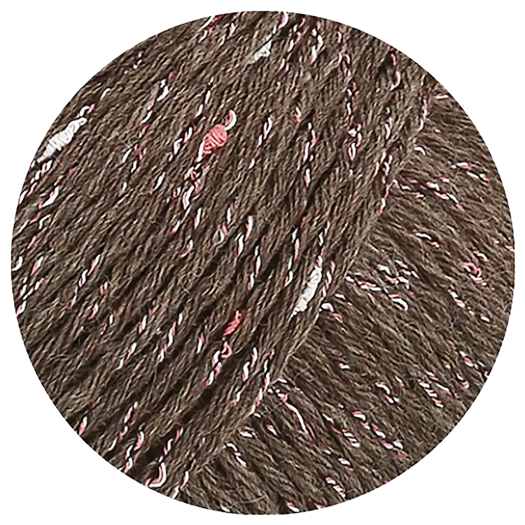 #Farbe_Lana Grossa Cool Wool Dots | 11 Graubraun