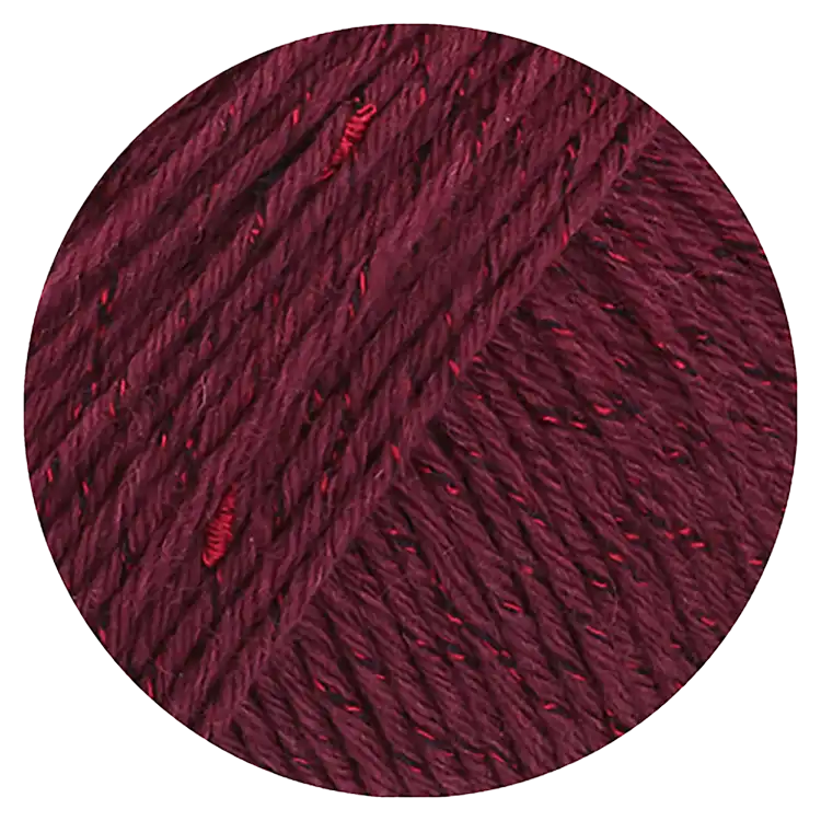 #Farbe_Lana Grossa Cool Wool Dots | 04 Burgund