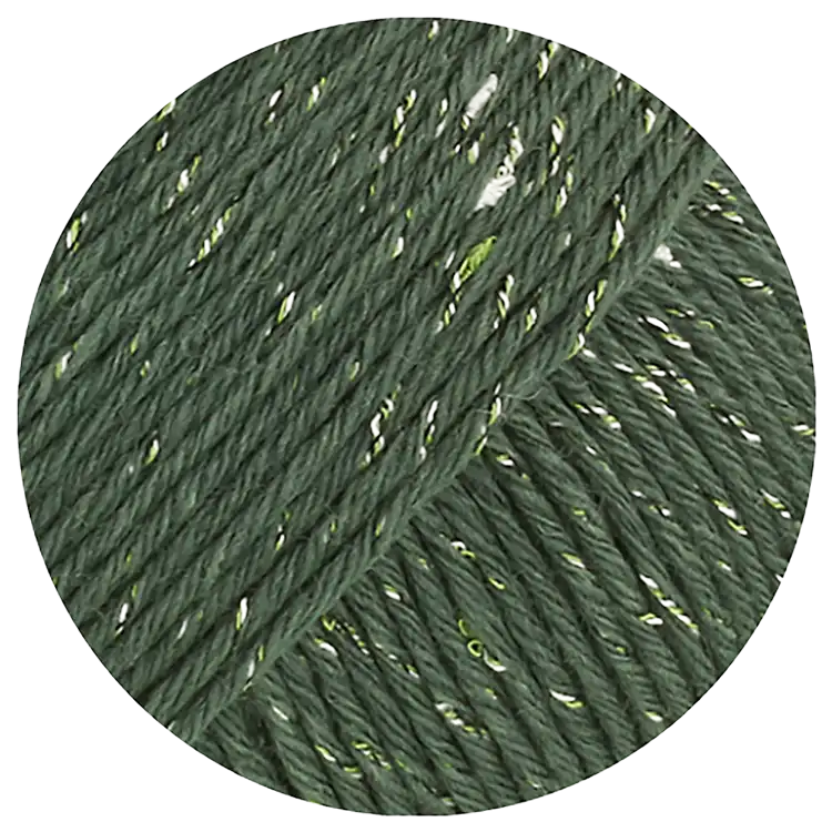 #Farbe_Lana Grossa Cool Wool Dots | 08 Graugrün