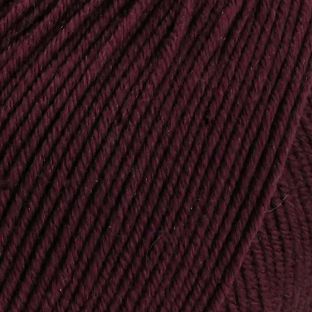 #Farbe_Lana Grossa Cool Wool Mélange | 1404 Schwarzrot meliert