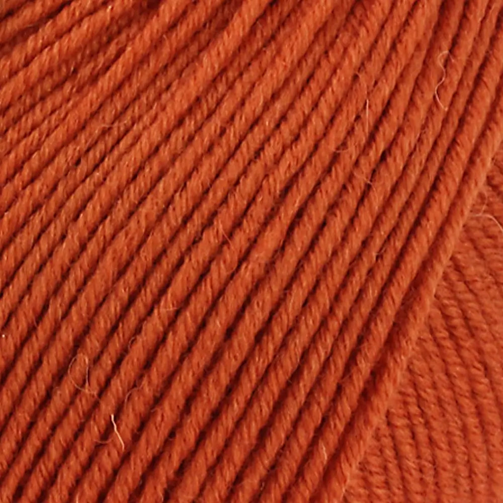 #Farbe_Lana Grossa Cool Wool Mélange | 1406 Rotorange meliert