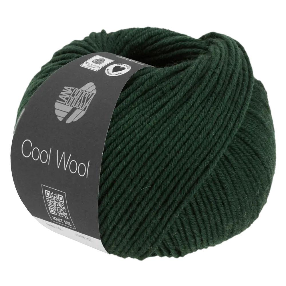 #Farbe_Lana Grossa Cool Wool Mélange | 1413 Tanne meliert