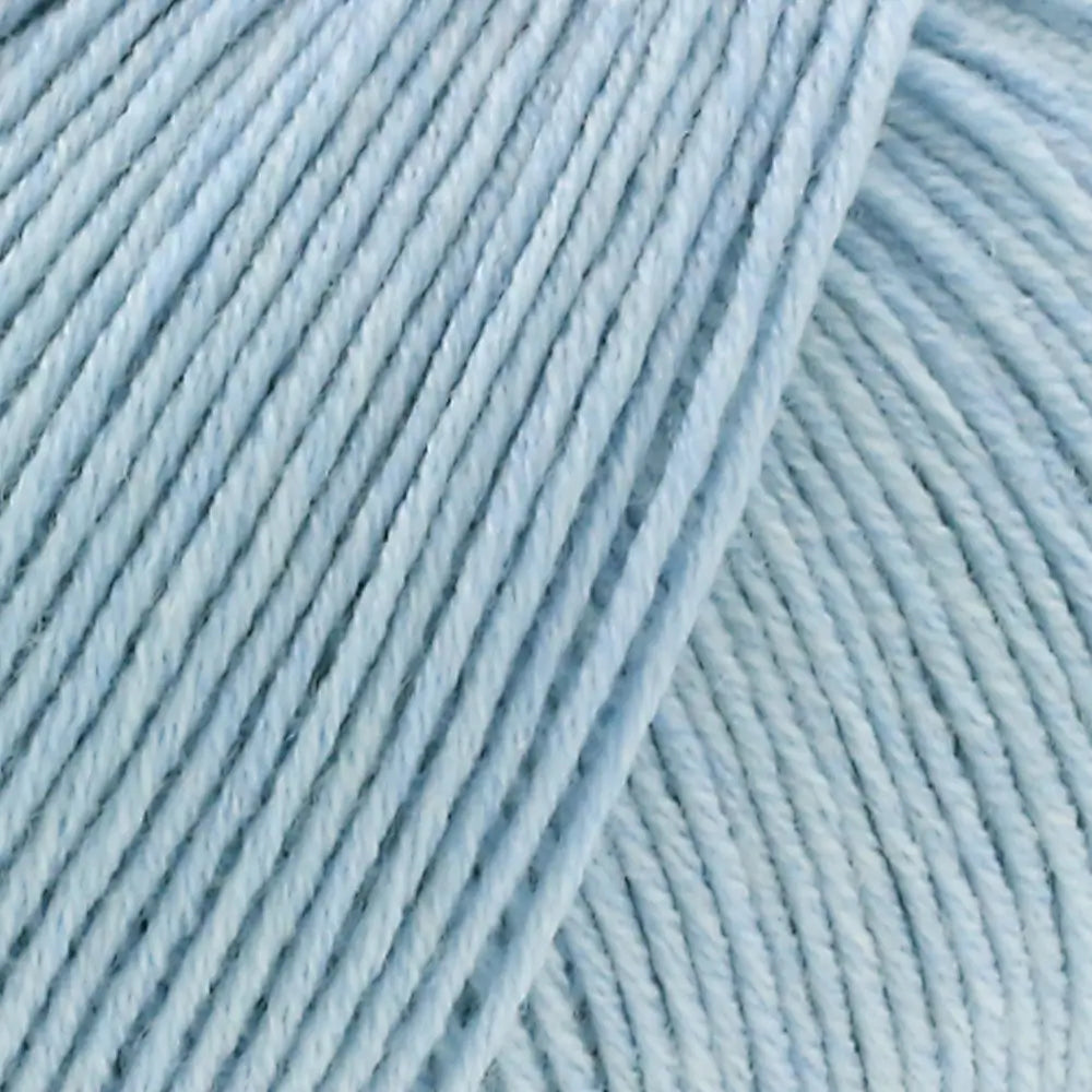 #Farbe_Lana Grossa Cool Wool Mélange | 1420 Hellblau meliert