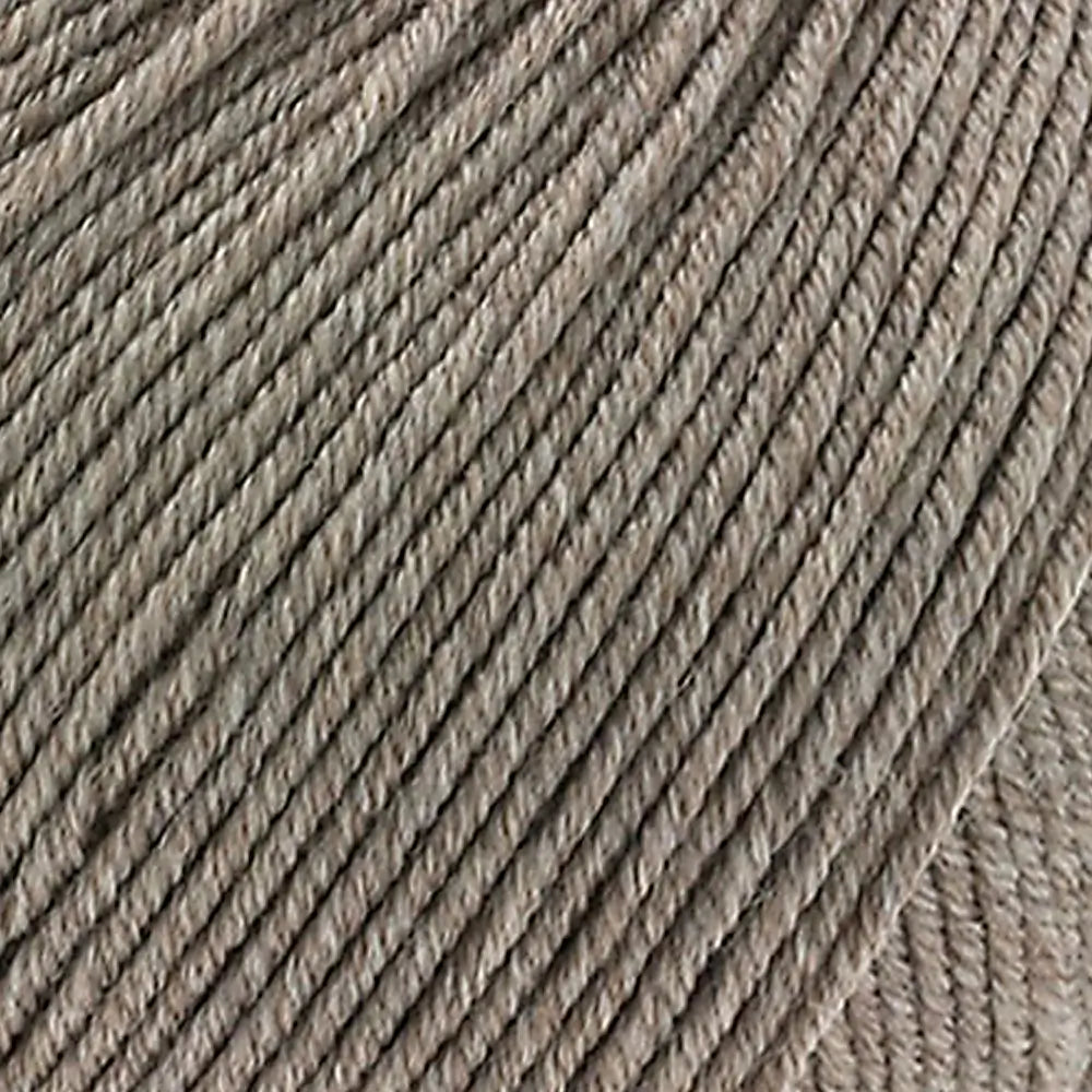 #Farbe_Lana Grossa Cool Wool Mélange | 1421 Graubraun meliert