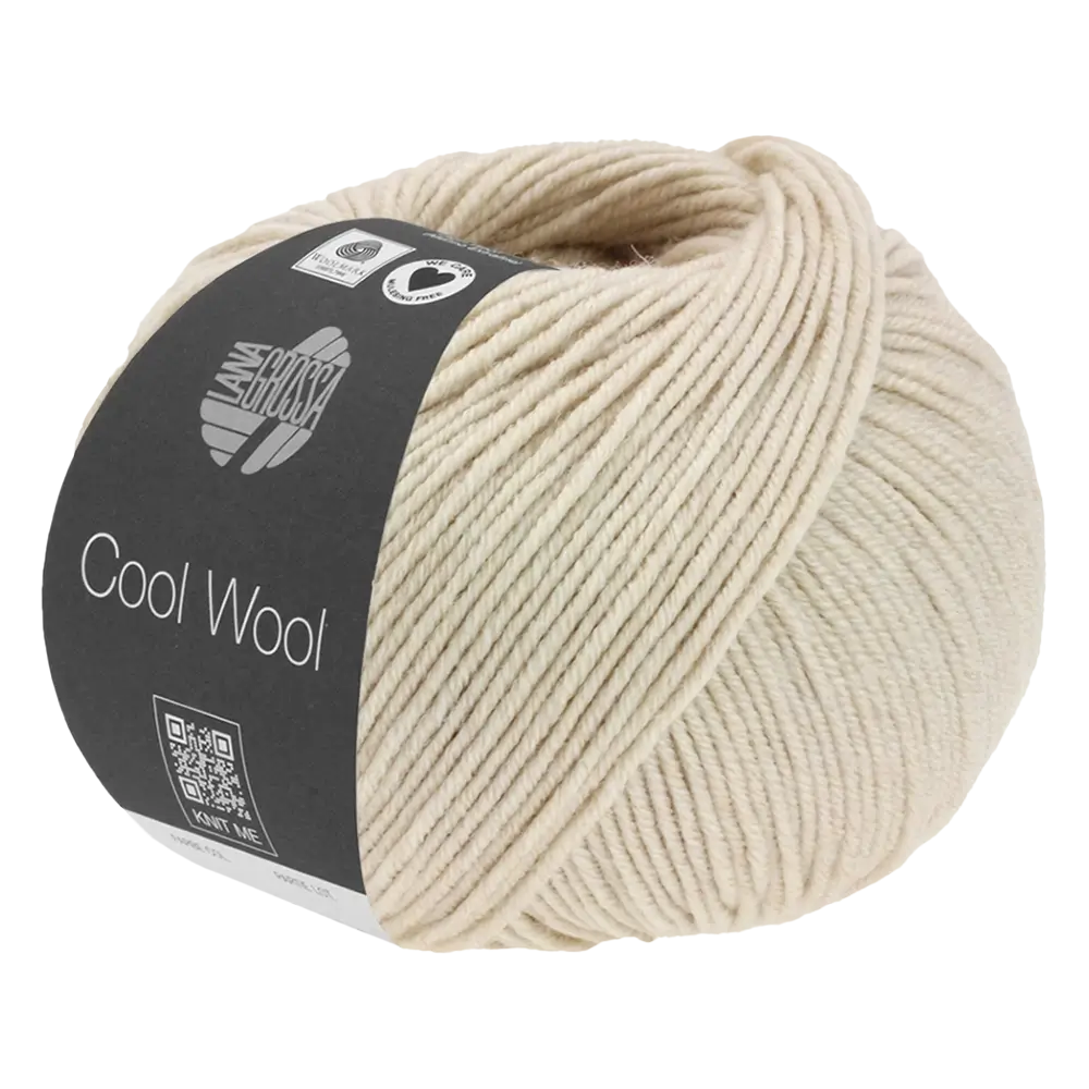 #Farbe_Lana Grossa Cool Wool Mélange | 1424 Beige meliert