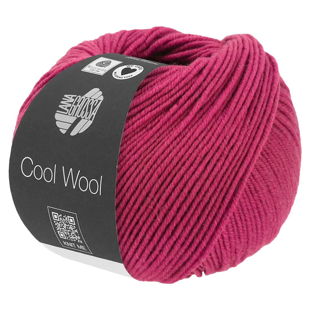 #Farbe_Lana Grossa Cool Wool Mélange | 1432 Indischrot meliert