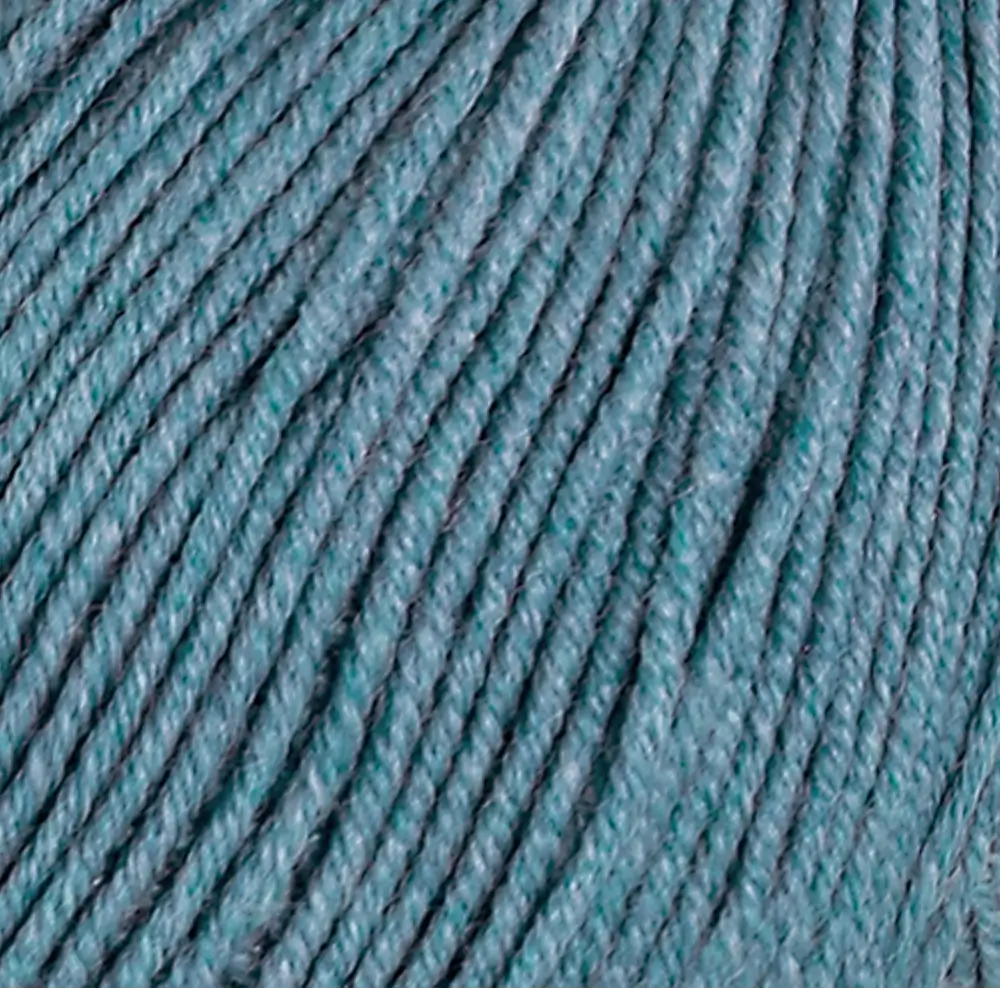 #Farbe_Lana Grossa Cool Wool Mélange | 1433 Taubenblau meliert