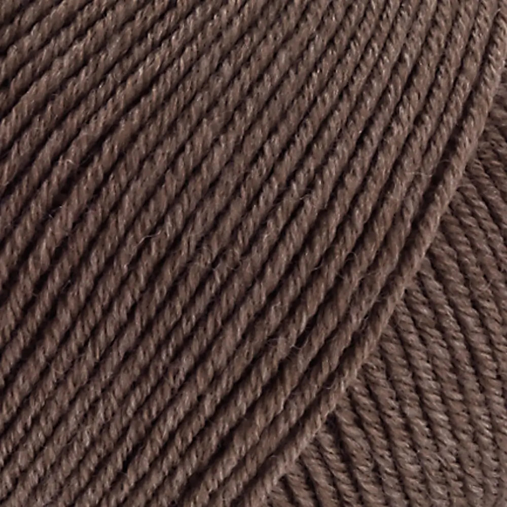 #Farbe_Lana Grossa Cool Wool Mélange | 1435 Kaffeebraun meliert