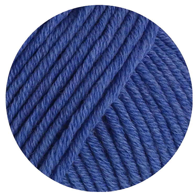 #Farbe_Lana Grossa Cool Wool Superbig Mélange | 207 Blau meliert