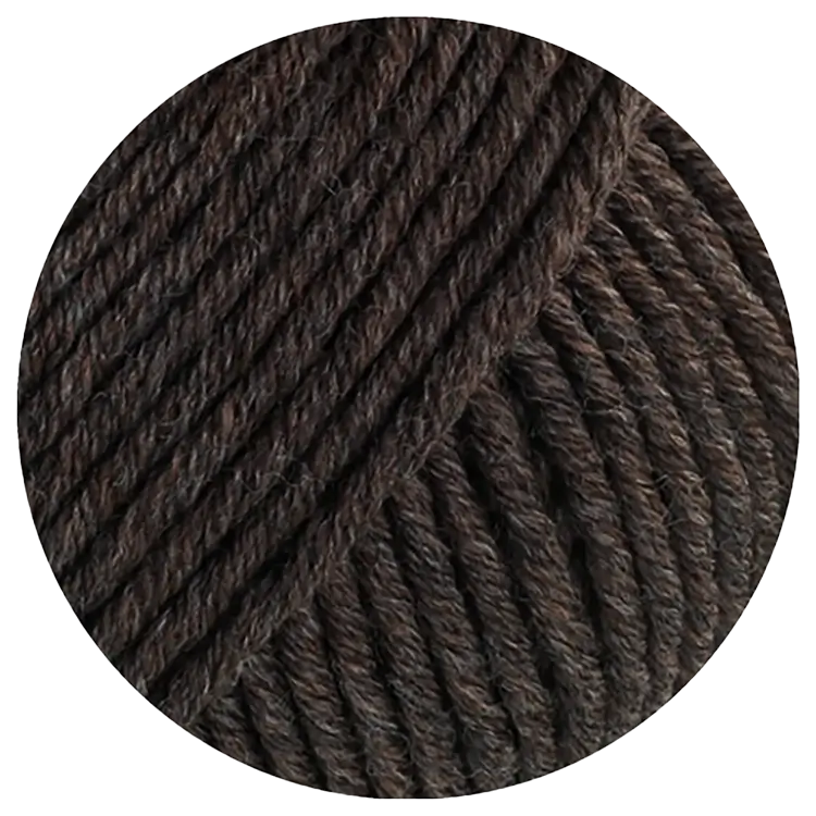 #Farbe_Lana Grossa Cool Wool Superbig Mélange | 219 Graubraun meliert