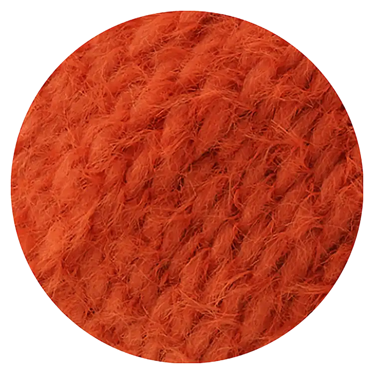 #Farbe_Lana Grossa Così | 16 Dunkelorange