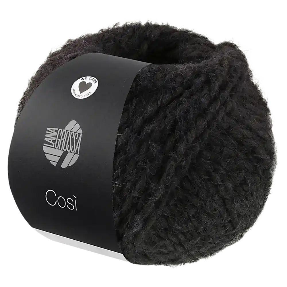 #Farbe_Lana Grossa Così | 18 Anthrazit