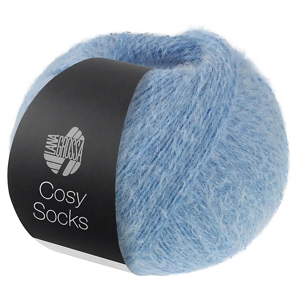 #Farbe_Lana Grossa Cosy Socks | 04 Hellblau