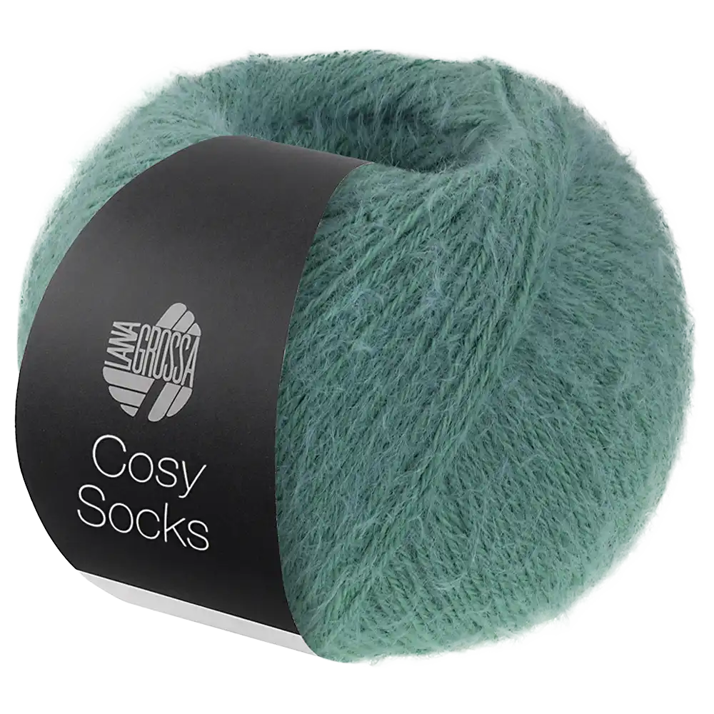 #Farbe_Lana Grossa Cosy Socks | 06 Salbeigrün