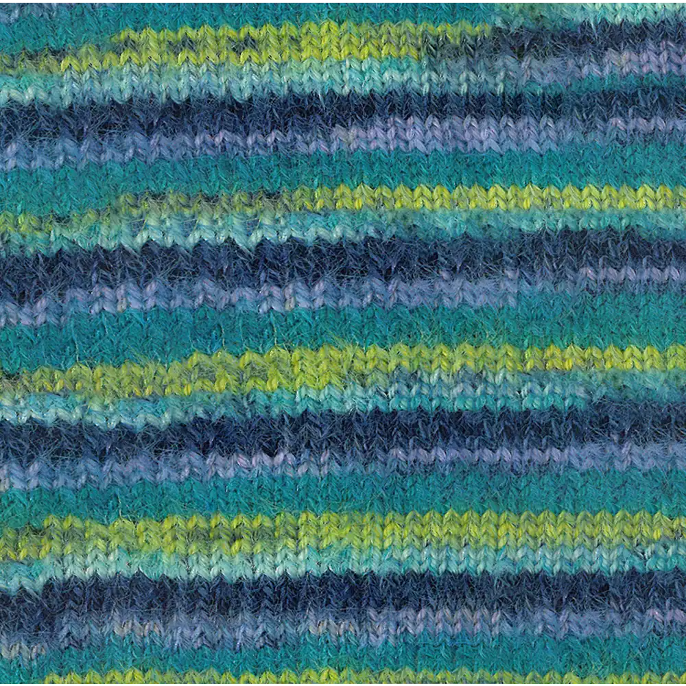 #Farbe_Lana Grossa Cosy Socks Multi Stripes 6-fach | 2202