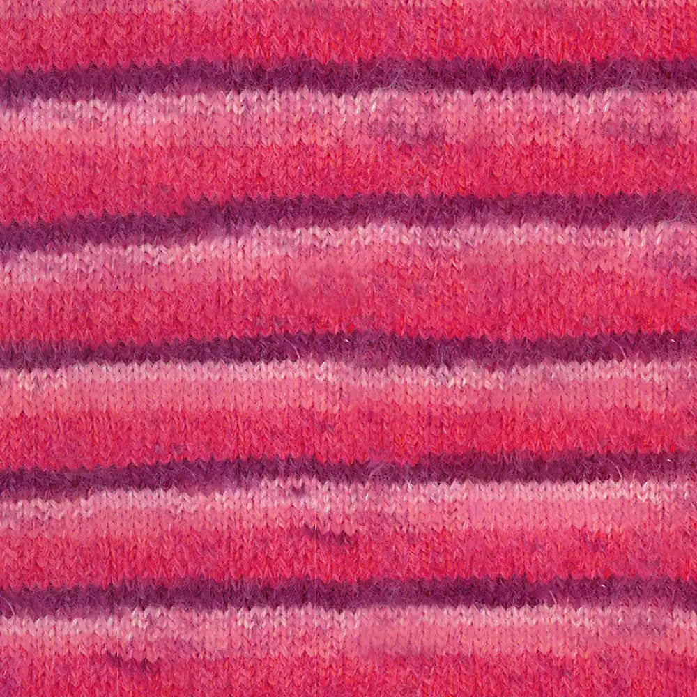 #Farbe_Lana Grossa Cosy Socks | 105 Bordeaux/Rosa/Himbeer/Pink
