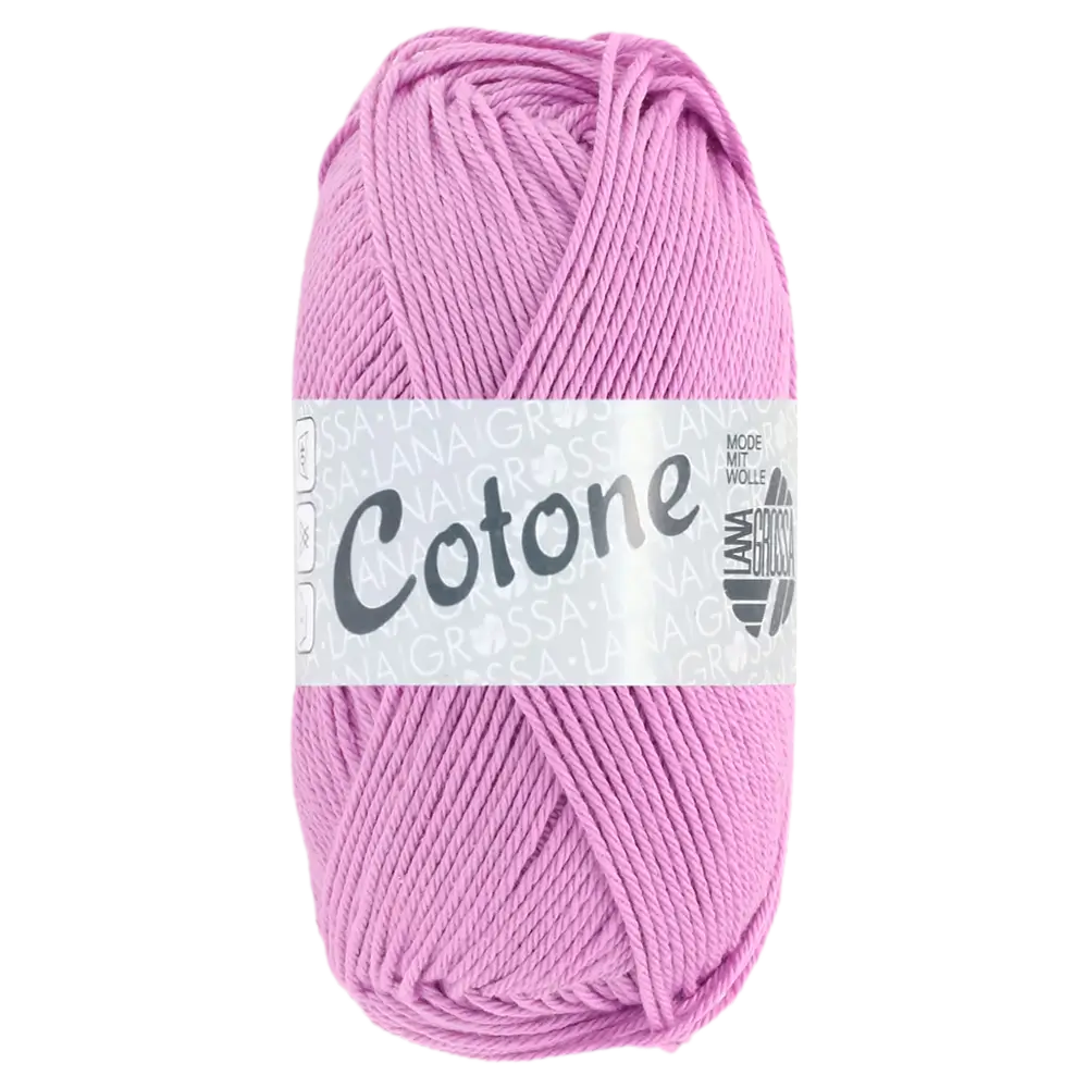 #Farbe_Lana Grossa Cotone | 121 Alpenveilchenrosa