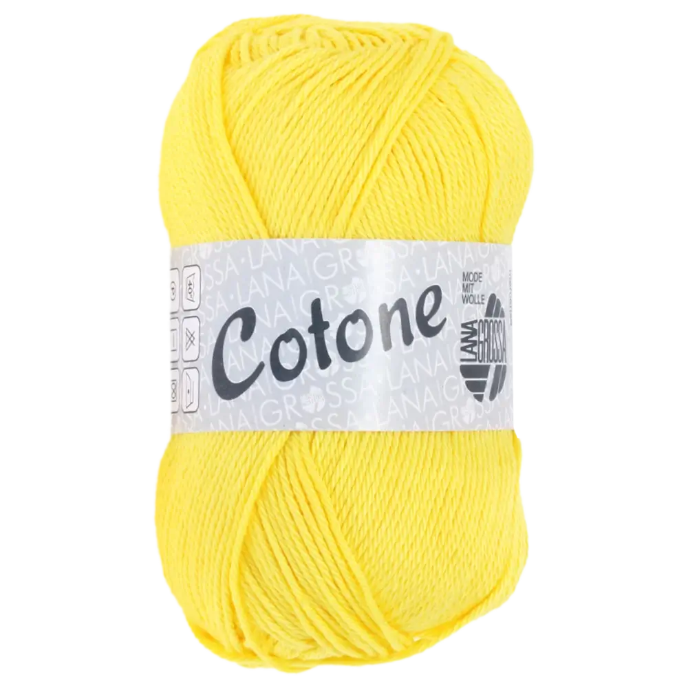 #Farbe_Lana Grossa Cotone | 16 Gelb