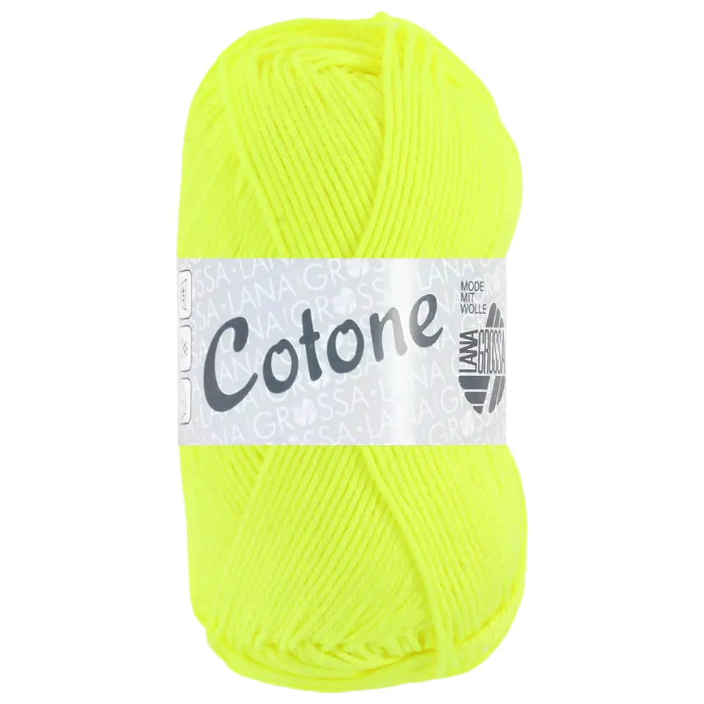 #Farbe_Lana Grossa Cotone | 215 Neongelb