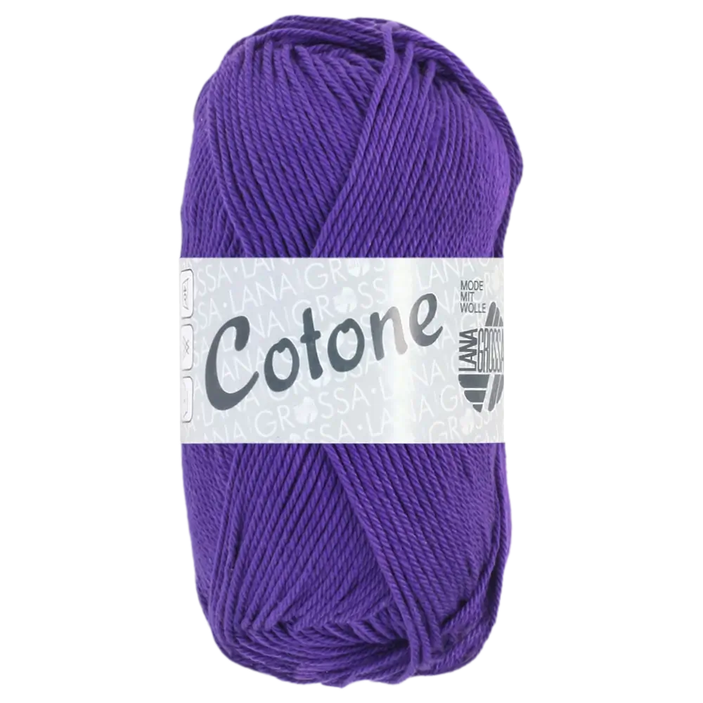 #Farbe_Lana Grossa Cotone | 218 Neonviolett