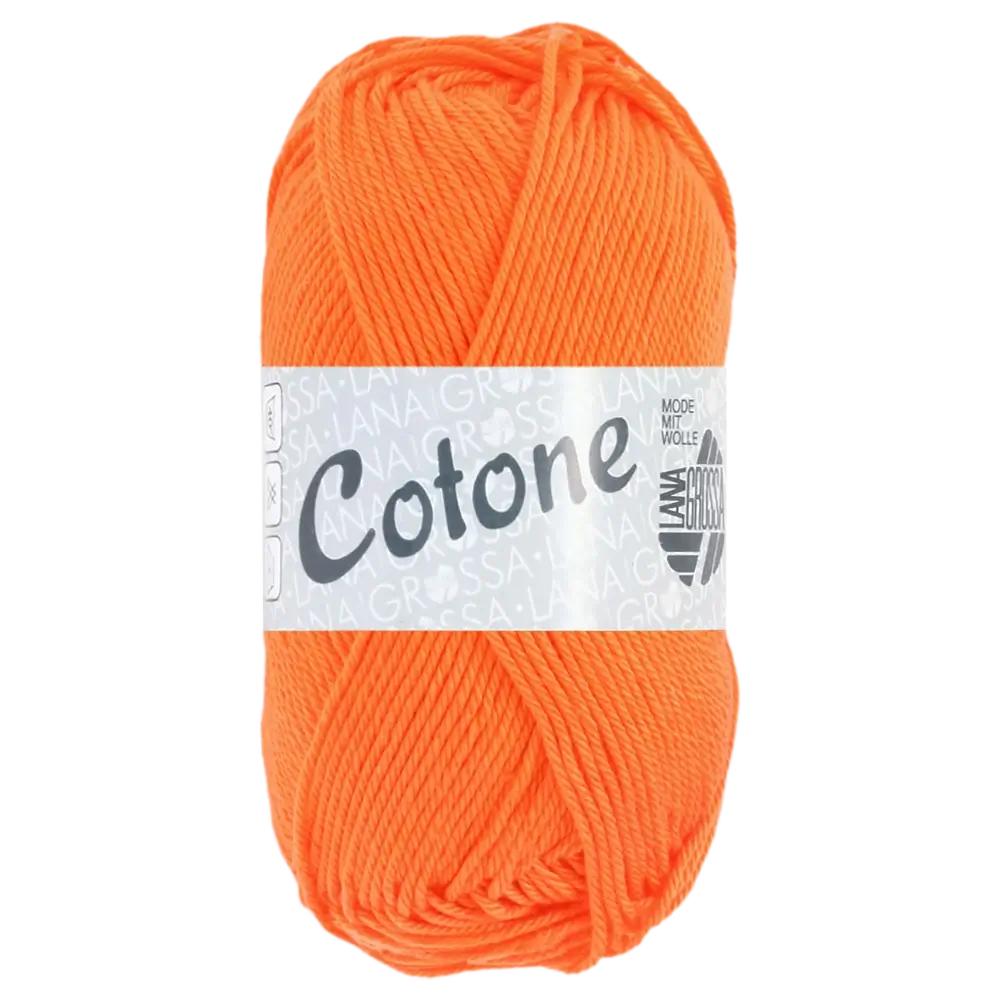 #Farbe_Lana Grossa Cotone | 219 Neonorange