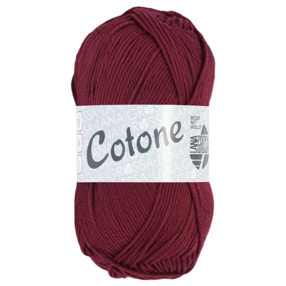 #Farbe_Lana Grossa Cotone | 59 Bordeaux