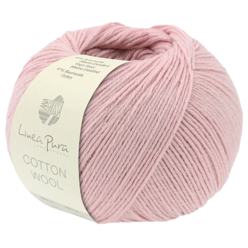 #Farbe_Lana Grossa Cotton Wool | 01 Rosa