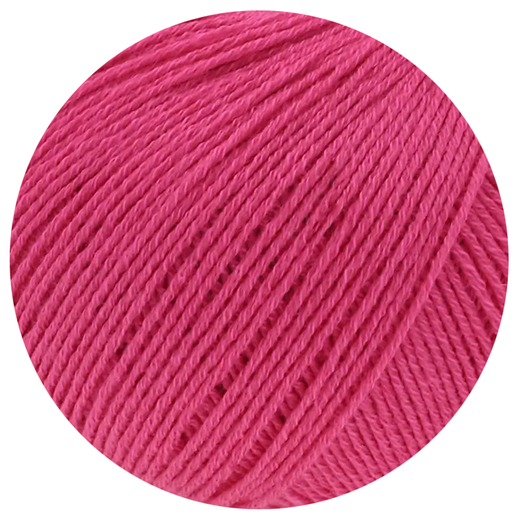 #Farbe_Lana Grossa Cotton Wool | 02 Fuchsia