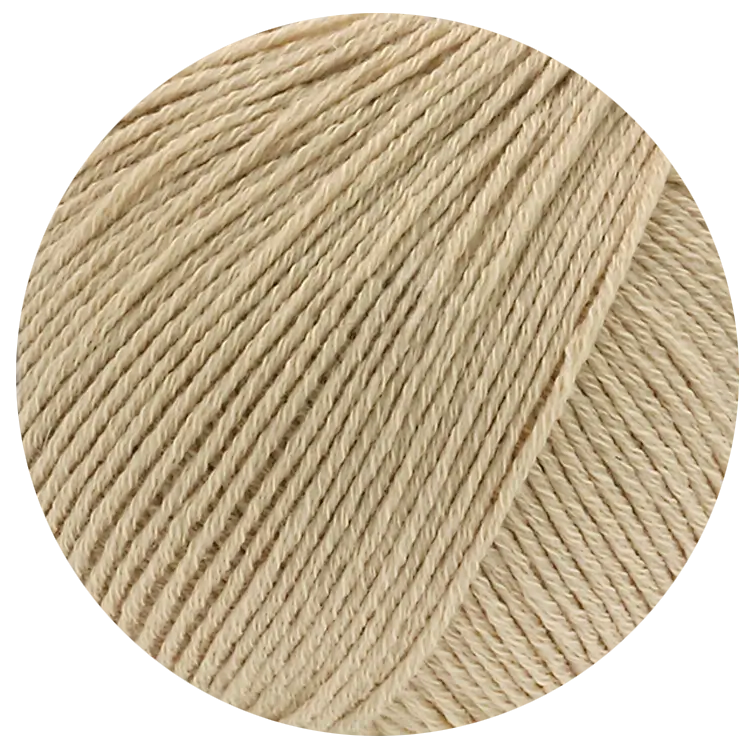 #Farbe_Lana Grossa Cotton Wool | 10 Beige